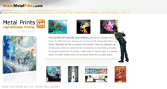 Desktop Screenshot of miamimetalprints.com